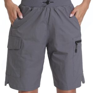 Women's Hiking Cargo Shorts Quick Dry Lightweight Shorts for...
