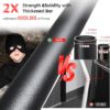 600LB Door Barricade Security bar- 24.5-50.7'’ Adjustable Do...