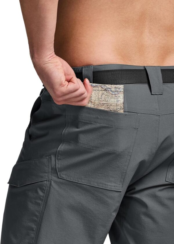 CQR Men's Hiking Cargo Shorts, Quick Dry Stretch Tactical Ou...