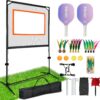 Portable Paddle Sport with Net - Indoor & Outdoor and Backya...