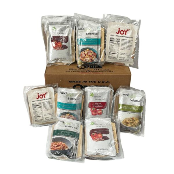 A Pack MREs – eat ready, Long Shelf Life Emergency Food Supp...