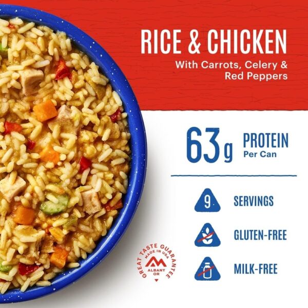 Mountain House Rice & Chicken | Freeze Dried Survival & Emer...