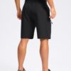 Pudolla Men's Hiking Cargo Shorts 9" Lightweight Stretch Tra...