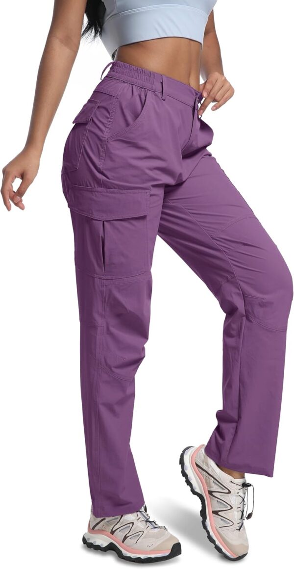 WENRONSTA Women's Hiking Cargo Pants Lightweight Quick Dry W...