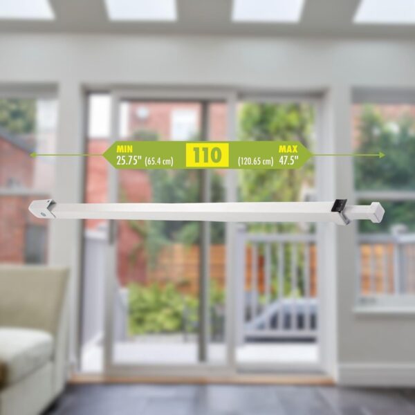 Ideal Security Sliding Door Security Bar with Childproof Loc...