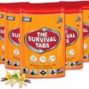 120 tabs Snack Food for 10 Days Emergency Survival MREs Meal...