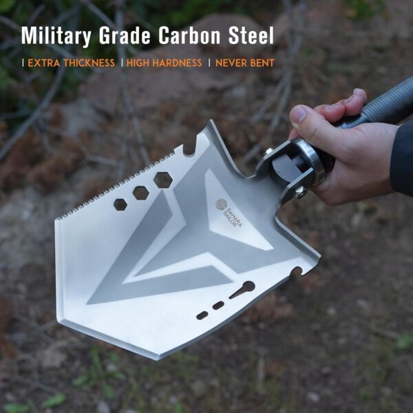 Sahara Sailor Survival Axe, Camping Folding Shovel with Hatc...