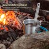 TiTo Titanium Long Handle Spork and Spoon Eco-Friendly Ultra...