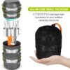 Odoland 16pcs Camping Cookware Mess Kit, Lightweight Pot Pan...