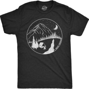 Mens Camping T Shirts Funny Camp Tees for Guys Cool Shirts f...