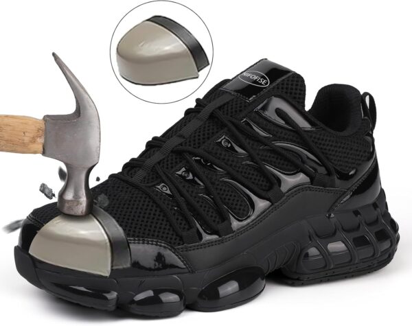 Steel Toe Work Shoes for Men Women Safety Composite Toe Snea...