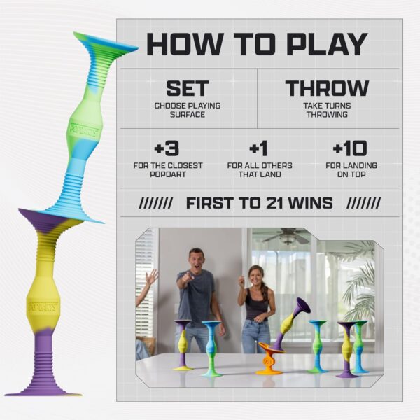 Popdarts PRO Pack Game Set (Wigglenobber Target Marker) - In...