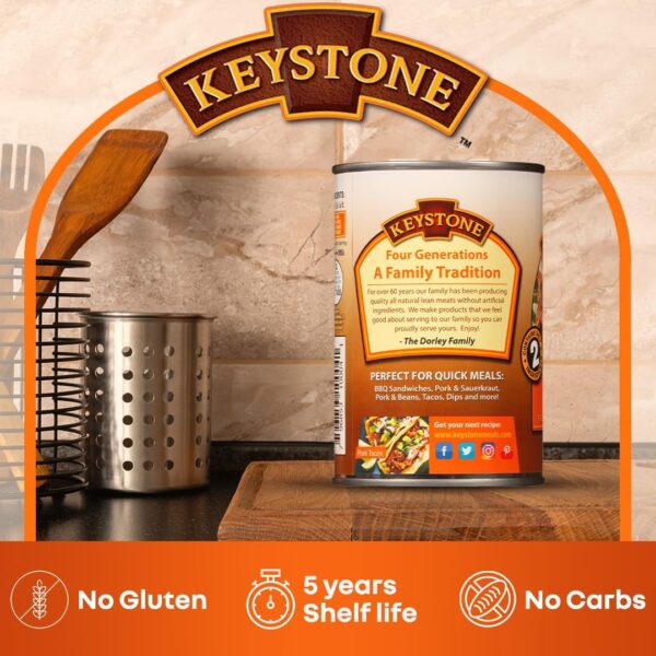 Keystone Ground Beef & Pork 28 Oz (Pack of 1 Each) All Natur...