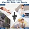 2 Pack Adjustable Portable Door Lock, Hotel Door Locks for T...