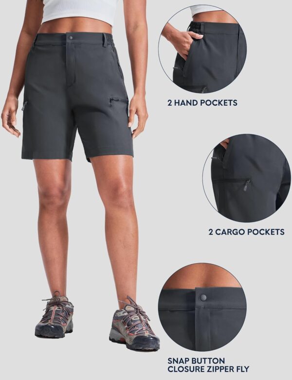 Haimont Women's 7" Hiking Cargo Shorts Quick Dry Lightweight...