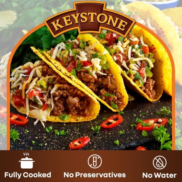Keystone Ground Beef & Pork 28 Oz (Pack of 1 Each) All Natur...