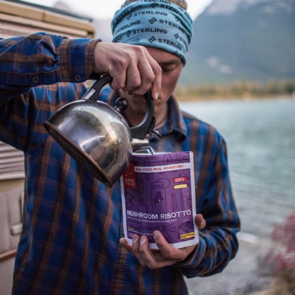 GOOD TO-GO Mushroom Risotto | Camping Food, Backpacking Food...