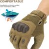 KEMIMOTO Tactical Gloves for Men, Touchscreen Motorcycle Glo...