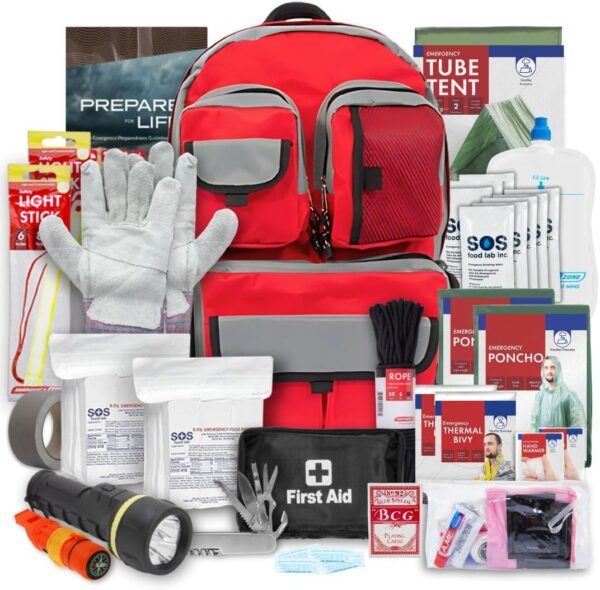 Family Prep 72-Hour Emergency Kit – All-in-One Survival Kit ...