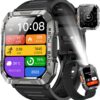 Military Smart Watch for Men(Answer/Make Call), Outdoor Spor...