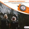 TurnOnSport Orienteering Compass - Advanced Scout Compass fo...