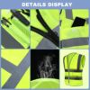 XPCARE 2-Pack Reflective Safety Vest For Women Men, Green Hi...