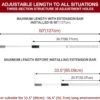 AceMining Sliding Door Security Bar,Heavy Duty Sliding Patio...