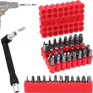 46pcs Security Bit Set with Security Torx, Square, Metric & ...