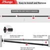 JSungo 2-in-1 Sliding Door Security Bar, Upgrade Doors Stopp...