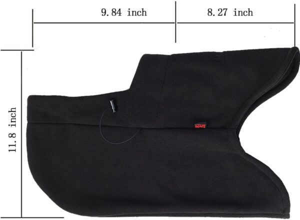 Warm Fleece Balaclava Ski Bike Full Face Mask Neck Warmer Wi...