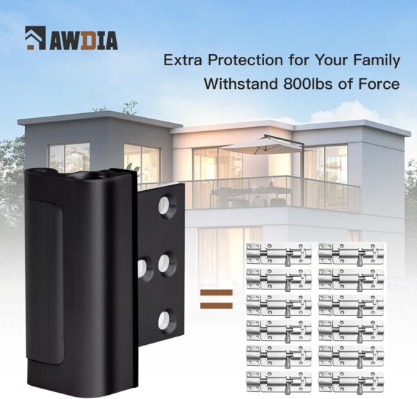 Door Safety Locks for Toddlers, Home Security Door Lock, Chi...