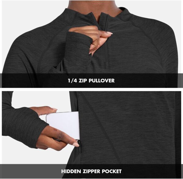 baleaf Women's Long Sleeve Running Shirts Quick Dry Lightwei...