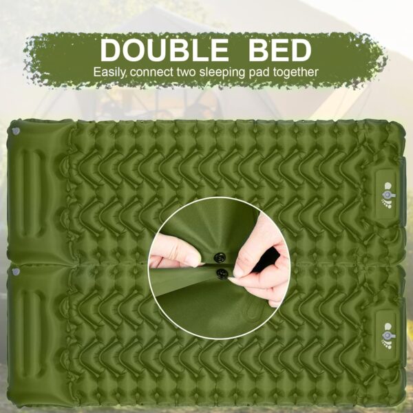 Sleeping Pad, Ultralight Inflatable Sleeping Pad for Camping...