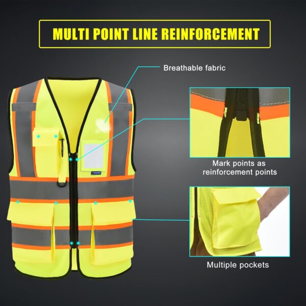 AYKRM Custom Logo Personalised Printed High Visibility Refle...