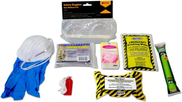QuakeHOLD! Evacuation Essentials Plus Kit, Earthquake, Fire,...