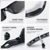 RIVBOS Sunglasses for Men Women Polarized UV Protection Spor...