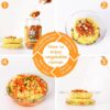 16OZ Dehydrated Freeze Dried Vegetables - 100% Natural Large...