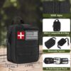 170 PCS Survival Kits, Survival First Aid Kit/Trauma Kit wit...