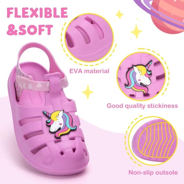 Boys Girls Sandals Toddler Lightweight EVA Water Shoes Kids ...