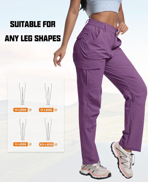 WENRONSTA Women's Hiking Cargo Pants Lightweight Quick Dry W...