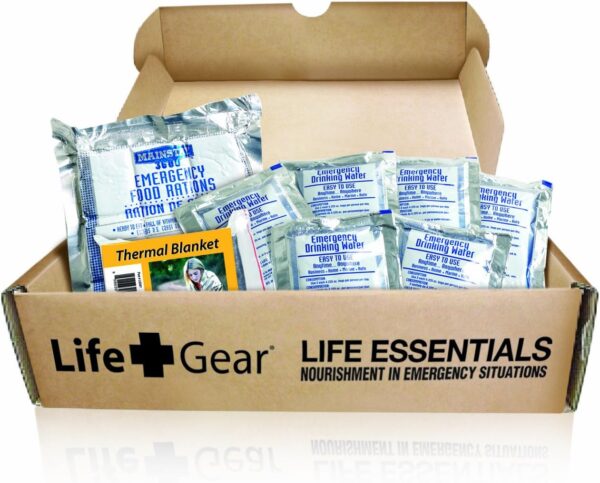 Life Gear - LG329 Emergency Food, Water & Thermal blanket fo...