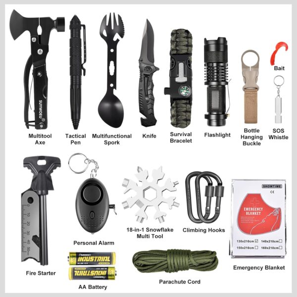 Gifts for Men Dad Husband Fathers Day, Survival Gear and Equ...