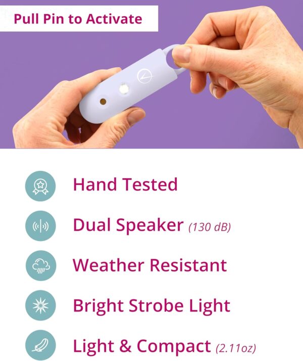 Vantamo Personal Alarm for Women - Extra Loud Double Speaker...