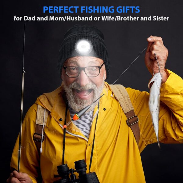 HIGHEVER LED Beanie Hat with Light: Christmas Stocking Stuff...