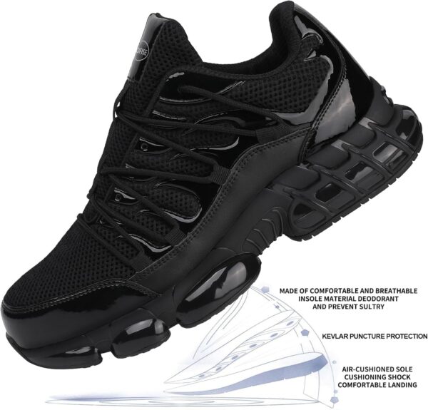 Steel Toe Work Shoes for Men Women Safety Composite Toe Snea...