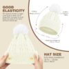AURUZA Beanie for Women Men, Soft Beanie hat with Faux Fur P...