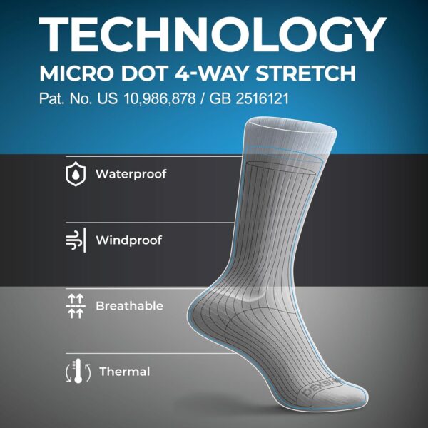 DexShell Waterproof Socks for Men & Women, Essential for Hik...