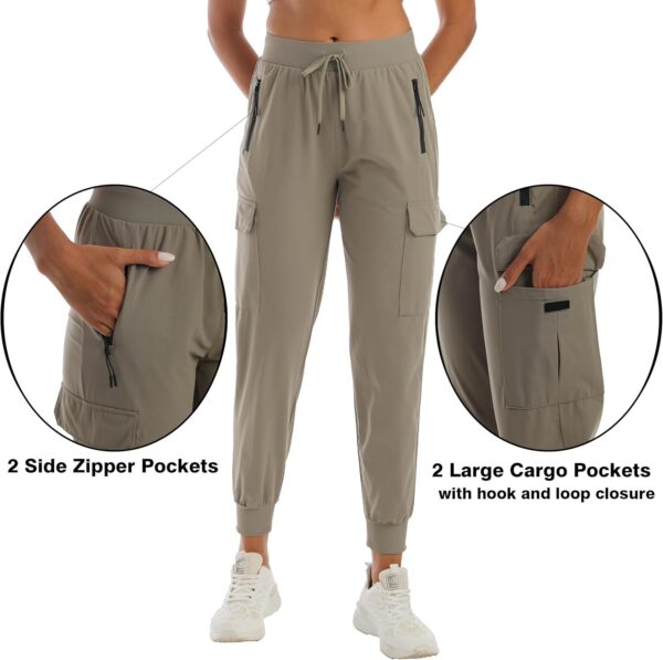 Kcutteyg Womens Water Resistant Hiking Pants with Pockets Qu...