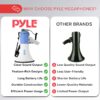 PYLE Portable Megaphone Speaker PA Bullhorn - Built-in Siren...