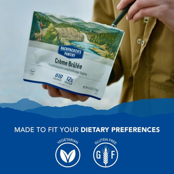 Backpacker's Pantry Creme Brulee - Freeze Dried Backpacking ...